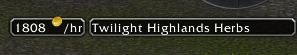 1808 gold per hour